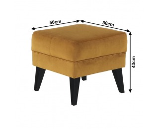 Taburetka Rodeza - medená / čierna Taburetka Rodeza - medená / čierna