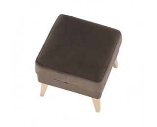 Taburetka Rodeza - sivohnedá taupe / buk Taburetka Rodeza - sivohnedá taupe / buk