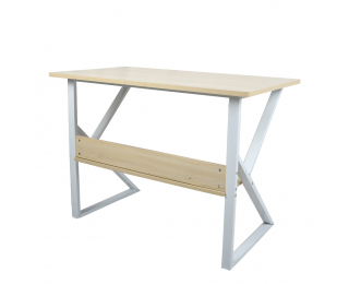 Písací stôl Tarcal 80 - dub / biela