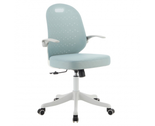 Detská stolička na kolieskach Taria - neomint / biela