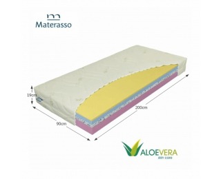 Penový matrac Tempo Comfort 90x200 cm - biela
