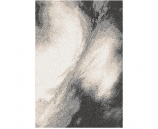 Koberec Tocar 100x150 cm - biela / hnedá / čierna