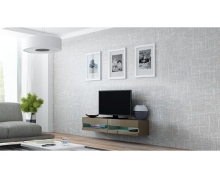 TV stolík na stenu Vigo New 140 - latte / latte lesk TV stolík na stenu Vigo New 140 - latte / latte lesk