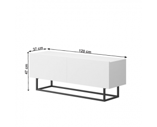 TV stolík Spring ERTV 120 - biela