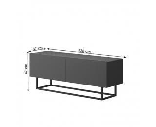 TV stolík Spring ERTV 120 - grafit