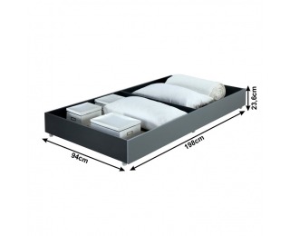 Úložný priestor Forkola - sivá