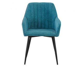 Dizajnové kreslo Vajro - zelená / čierna