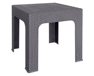 Záhradný stohovateľný stolík Zama - sivá