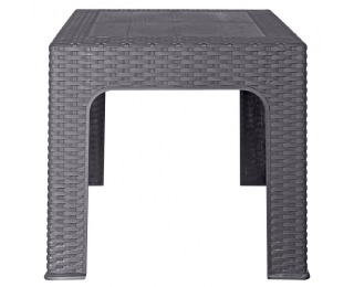 Záhradný stohovateľný stolík Zama - sivá