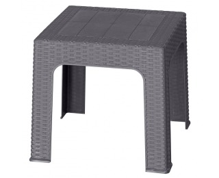 Záhradný stohovateľný stolík Zama - sivá