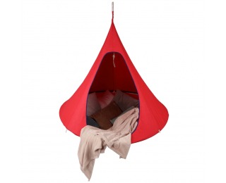 Závesné hojdacie kreslo Klorin New Big Size 180x180 cm - červená