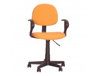 Kancelárska stolička s podrúčkami TC3-227 - oranžová