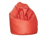 Sedací vak Bag-Vak - červená ekokoža