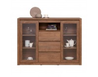 Vitrína Monte 8 - dub lefkas