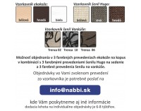 Rohová sedačka s rozkladom a úložným priestorom Mulan L - čierna