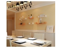 Poličky (3 ks) Lupo - biela