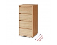 Zásuvková komoda Tasilo 3 - buk