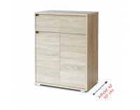 Dvojdverová komoda Tasilo 1 - dub sonoma