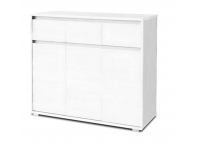 Trojdverová komoda Tasilo 2 - biela