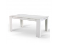 Jedálenský stôl Tomy 140x80 cm - biela