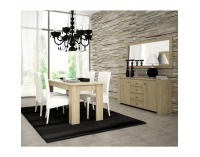 Zrkadlo na stenu Kasiopea 13 - dub sonoma