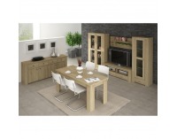 Zrkadlo na stenu Kasiopea 13 - dub sonoma