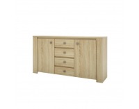 Dvojdverová komoda Kasiopea 6 - dub sonoma