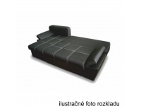 Rohová sedačka s rozkladom a úložným priestorom Ares L - sivá