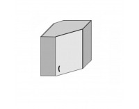 Horná rohová kuchynská skrinka Lenka New GN-58*58 - orech