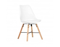 Kancelárska stolička Trope BST 7045 - biela / dub