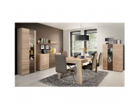 Jednolôžková posteľ Chamion 90 - dub sonoma / kakao