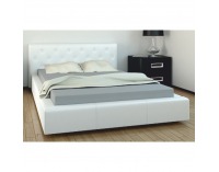 Posteľový rám Geret 160 - biela