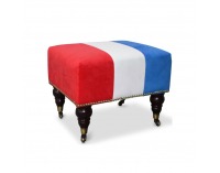 Kreslo s taburetkou Grejt - vzor