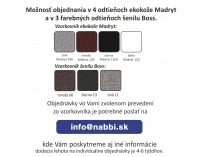 Taburetka s úložným priestorom Monako - svetlosivá / čierna