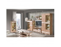 Šatníková skriňa s posuvnými dverami Rovin R-18 2D - san remo / biela