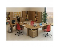 Regál Tempo Asistent New 4 - bardolino tmavé