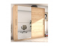 Šatníková skriňa s posuvnými dverami Rombo CO-32 2D - buk iconic