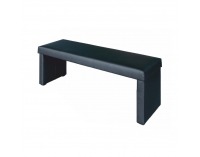 Čalúnená lavica do kuchyne Modern - čierna