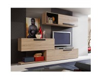 TV stolík Lotos 13 - dub sonoma / wenge