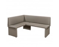 Čalúnená rohová lavica do kuchyne Modern L - cappuccino