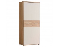 Šatníková skriňa Winie WNS 92 2D - dub sonoma / biela