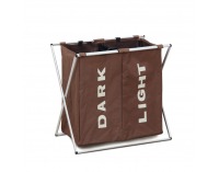 Kôš na prádlo Laundry Typ 2 - tmavohnedá