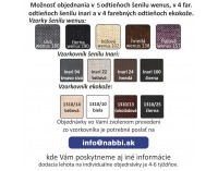 Taburetka s úložným priestorom Iza - béžová / hnedá