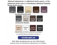 Jednosed Iza - béžová / hnedá