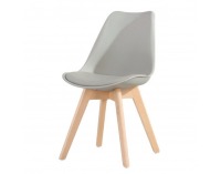Jedálenská stolička Bali - sivá / buk