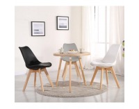 Jedálenská stolička Bali - tmavohnedá / buk