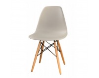 Jedálenská stolička Cinkla PC-015 - sivá / buk