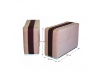 Podrúčky (2 ks) Rosana 30 L/P - svetlohnedá / čokoládová