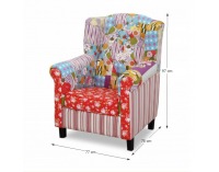 Kreslo (ušiak) Deny Typ 2 - vzor