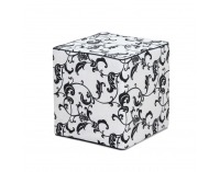 Taburetka Cobe - bieločierna (Kanna 135)